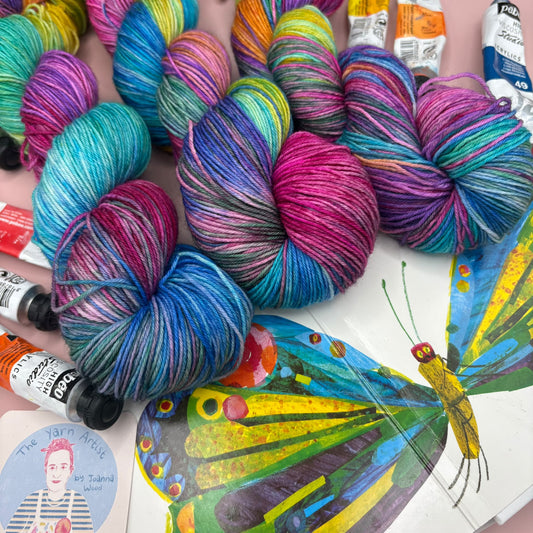 Children's Book Collection - 100g Skeins- Superwash Merino DK and 4 Ply - Ready to ship