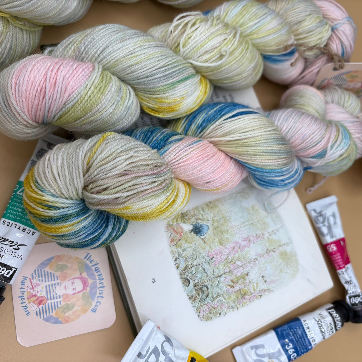 Jemima Puddle-Duck - Superwash Sock 4 ply or Superwash Merino DK