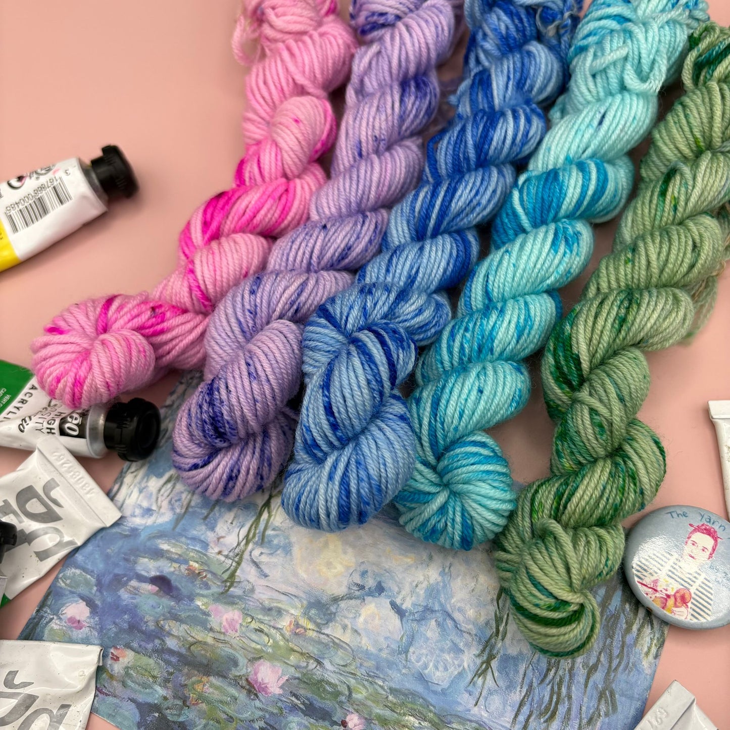 Mini Skein Sets - Superwash Merino DK and 4 Ply