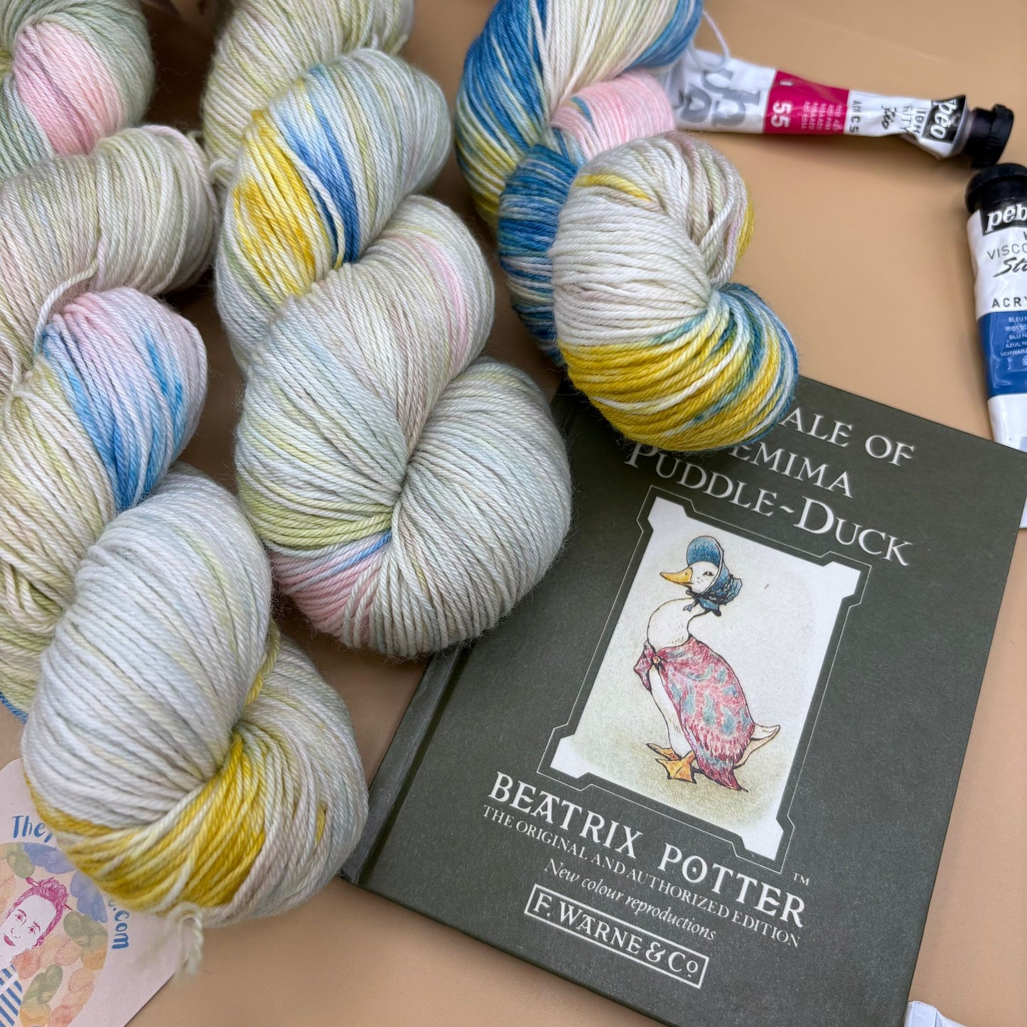 Jemima Puddle-Duck - Superwash Sock 4 ply or Superwash Merino DK