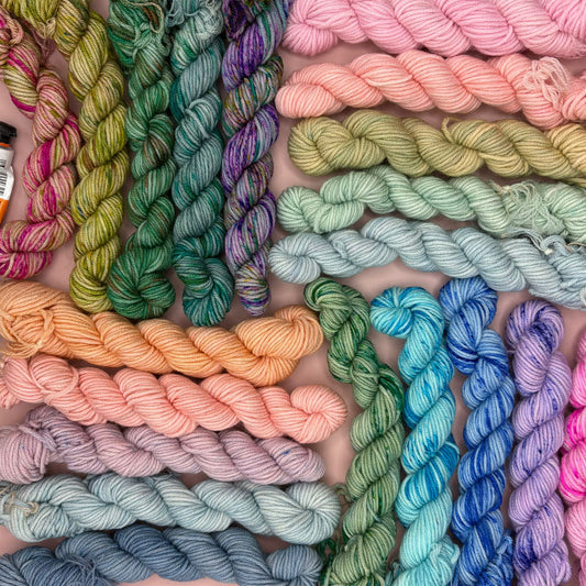 Mini Skein Sets - Superwash Merino DK and 4 Ply