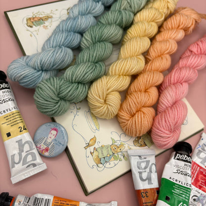 Mini Skein Sets - Superwash Merino DK and 4 Ply