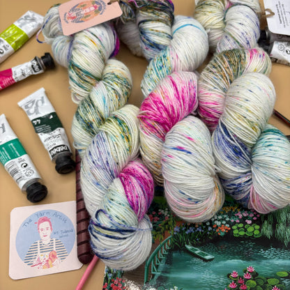Monet Collection - 100g Skeins- Superwash Merino DK and 4 Ply - Ready to ship
