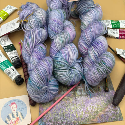 Monet Collection - 100g Skeins- Superwash Merino DK and 4 Ply - Ready to ship