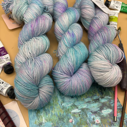 Monet Collection - 100g Skeins- Superwash Merino DK and 4 Ply - Ready to ship